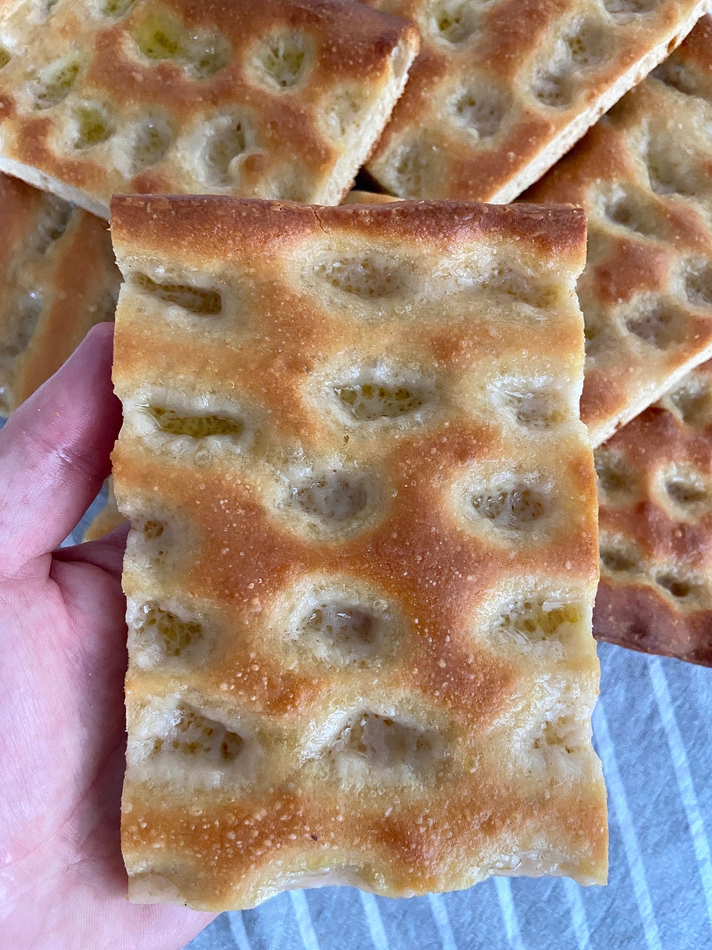 Genoese focaccia