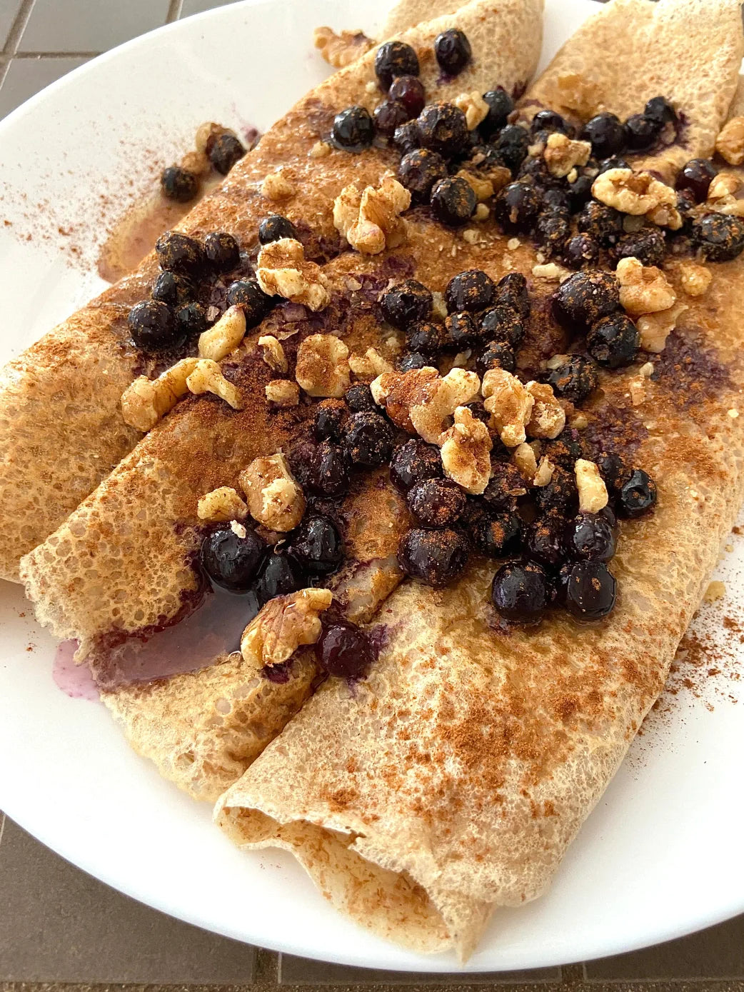 Wholemeal crêpes